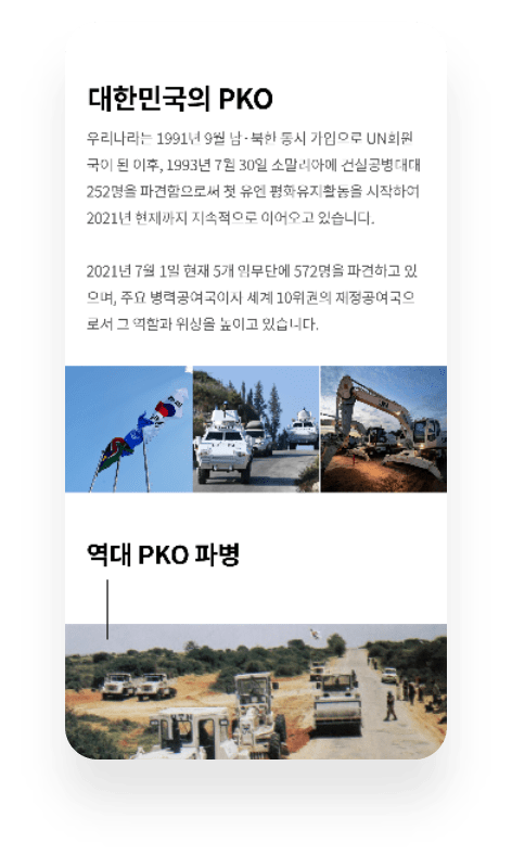 UN 웹 사이트 모바일 이미지